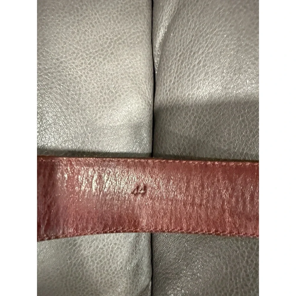 Genuine Brown Alligator Belt by Kinnamon Lakeland, Florida Hand Crafted In USA‎